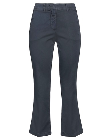 19.70 NINETEEN SEVENTY Casual pants Midnight blue 98% Cotton, 2% Elastane