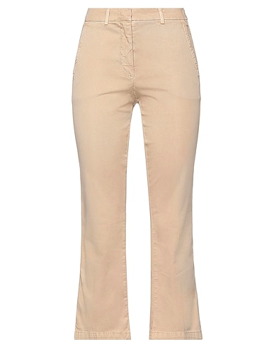 19.70 NINETEEN SEVENTY Casual trouser Beige 98% Cotton, 2% Elastane