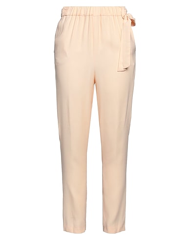 MANILA GRACE Casual trouser Apricot 100% Viscose