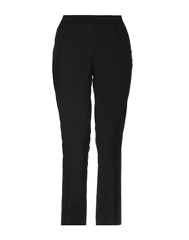 TWINSET Casual trouser Black 97% Cotton, 3% Elastane