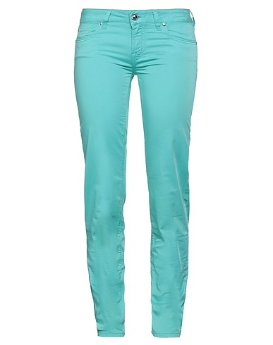 JACOB COHЁN Pantalón Azul turquesa 98% Algodón, 2% Elastán