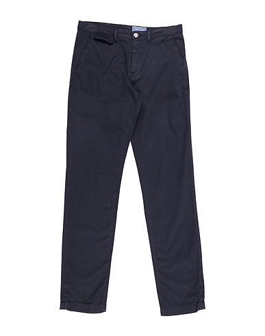 JECKERSON Casual trouser Midnight blue 100% Cotton