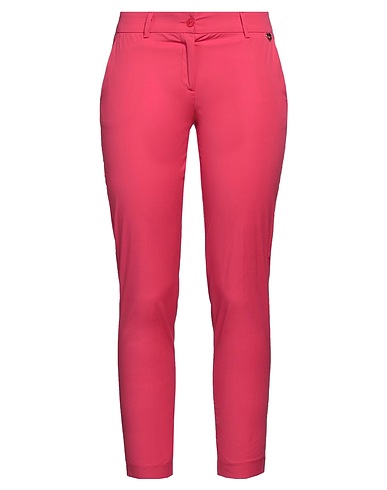 TWINSET Pantalón Fucsia 97% Algodón, 3% Elastán, Nácar