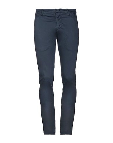 DONDUP Casual pants Midnight blue 97% Cotton, 3% Elastane