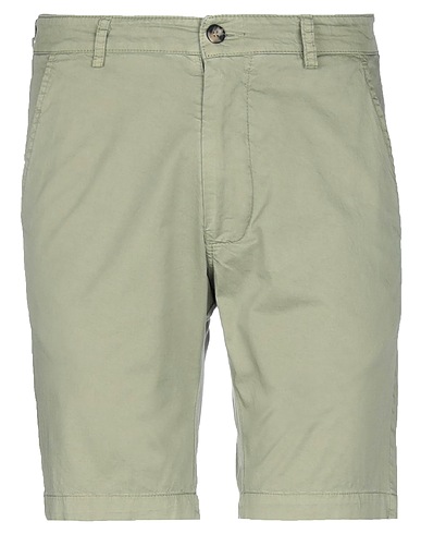 AUTHENTIC ORIGINAL VINTAGE STYLE Shorts & Bermuda Military green 98% Cotton, 2% Elastane