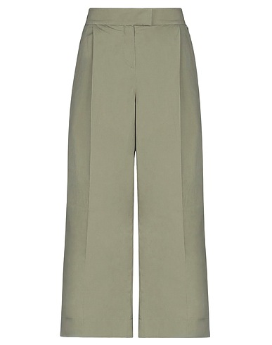 TWINSET Pantalon Vert militaire 97% Coton, 3% Élasthanne