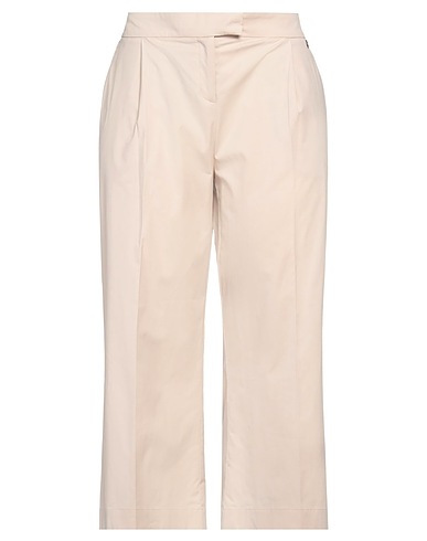 TWINSET Casual pants Beige 97% Cotton, 3% Elastane