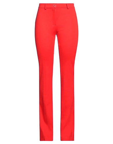 CRISTINAEFFE Casual trouser Red 70% Viscose, 24% Polyamide, 6% Elastane