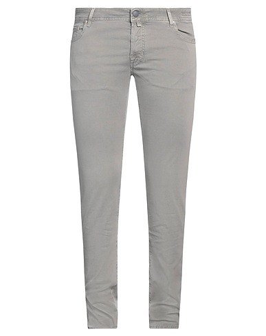 JACOB COHЁN 5-pocket Grey 55% Cotton, 42% Lyocell, 3% Elastane