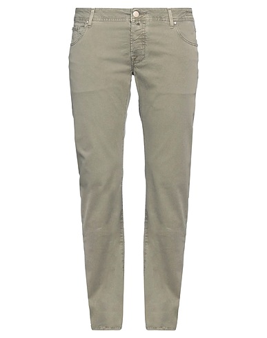 JACOB COHЁN 5-pocket Military green 55% Cotton, 42% Lyocell, 3% Elastane