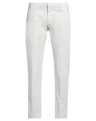 MASSIMO BRUNELLI Chinos Grigio chiaro 97% Cotone, 3% Elastan