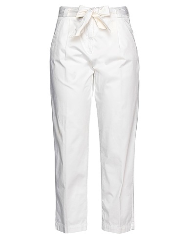 19.70 NINETEEN SEVENTY Pantalón Blanco 96% Algodón, 4% Elastán