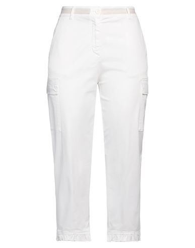 19.70 Nineteen Seventy Cropped Pants In White