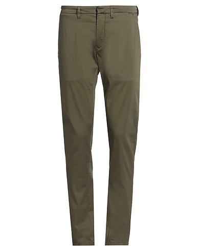 SIVIGLIA Casual pants Military green 97% Cotton, 3% Elastane