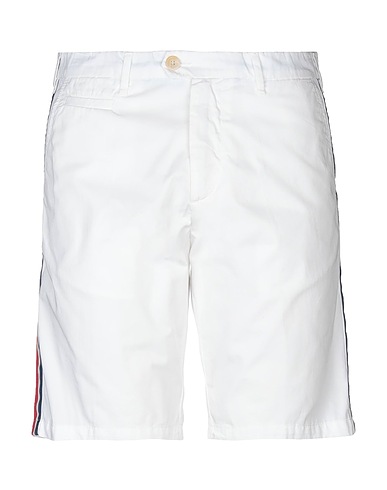 PERFECTION Shorts & Bermuda White 100% Cotton