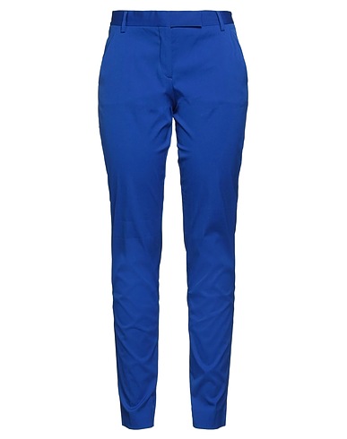VIKTOR & ROLF Casual trouser Bright blue 72% Cotton, 23% Polyamide, 5% Elastane, Acetate, Silk