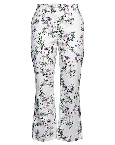 BLUMARINE Casual pants White 100% Cotton