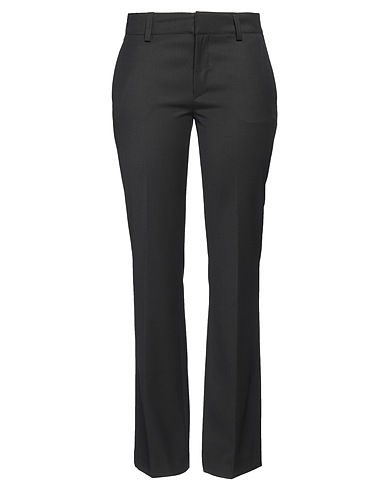 DONDUP Casual trouser Black 52% Polyester, 43% Virgin Wool, 5% Elastane