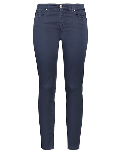 JIJIL Casual trouser Midnight blue 98% Cotton, 2% Elastane