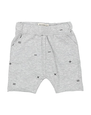 COCCODÉ Shorts & Bermuda Grey 91% Cotton, 9% Elastane