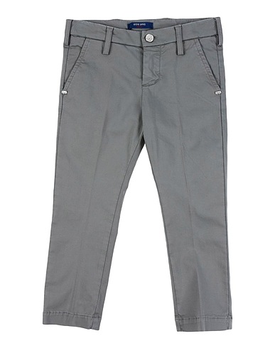 ENTRE AMIS GARÇON Casual trouser Grey 97% Cotton, 3% Elastane