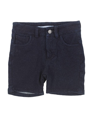 DANIELE ALESSANDRINI Shorts & Bermuda Midnight blue 95% Cotton, 5% Elastane