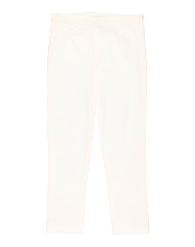 DOLCE&GABBANA Casual trouser White 98% Cotton, 2% Elastane