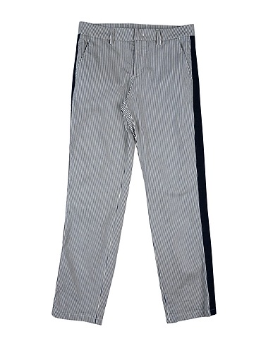 MONCLER Casual pants Midnight blue 97% Cotton, 3% Elastane