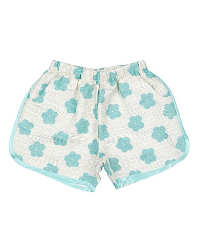 LE VOLIÈRE Shorts & Bermuda Turquoise 100% Polyester