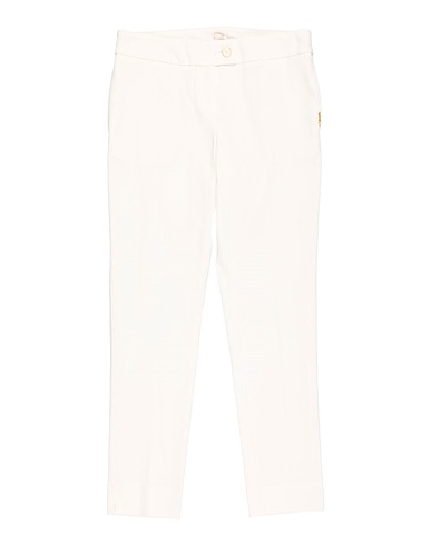 LIU •JO Casual trouser White 97% Cotton, 3% Elastane
