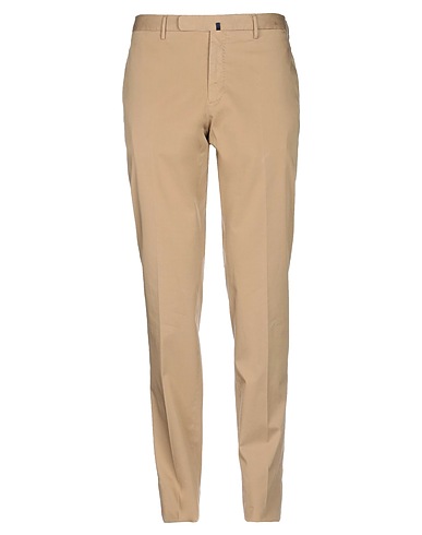 INCOTEX Casual pants Camel 97% Cotton, 3% Elastane