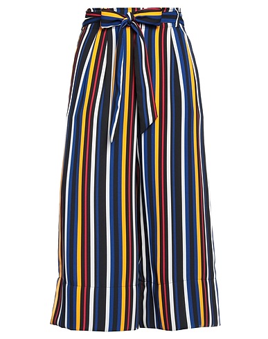 HANITA Casual pants Blue 100% Polyester