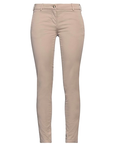 CRUCIANI Casual pants Beige 92% Cotton, 8% Elastane