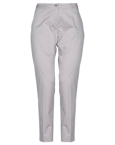 SEVENTY VENEZIA Casual trouser Light grey 96% Cotton, 4% Elastane