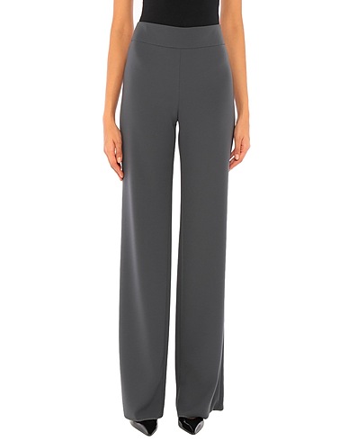 EMPORIO ARMANI Casual trouser Charcoal 100% Polyester