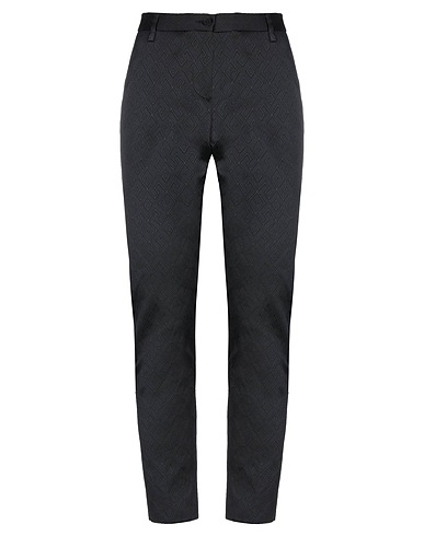 BRIAN DALES Casual pants Black 60% Polyester, 30% Cotton, 8% Polyamide, 2% Elastane