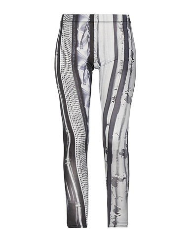 MM6 MAISON MARGIELA Leggings Black 93% Viscose, 7% Elastane