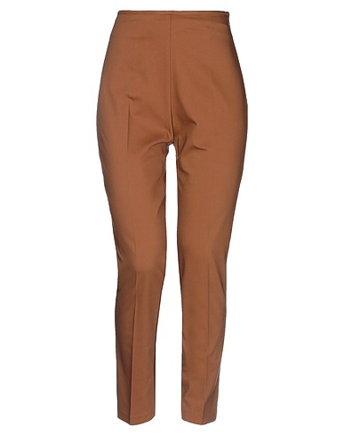 KAOS Casual trouser Brown 62% Cotton, 33% Polyester, 5% Elastane