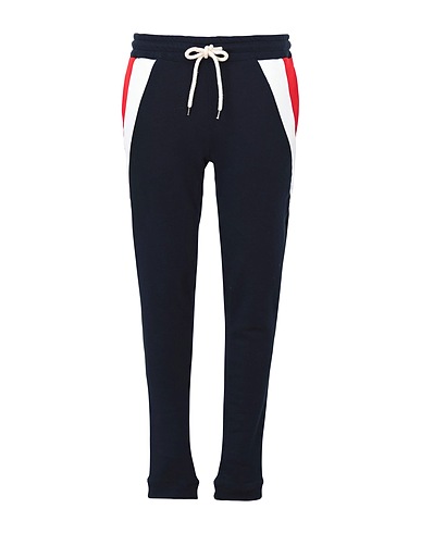 ATLANTIC STARS Casual pants PANTALONI FELPA TRICOLORE
 Midnight blue 100% Cotton
