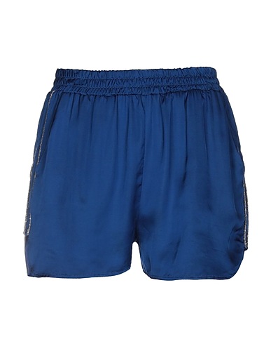 !M?ERFECT Shorts & Bermuda Blue 100% Viscose