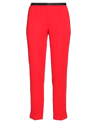 QL2  QUELLEDUE Casual trouser Red 100% Polyester