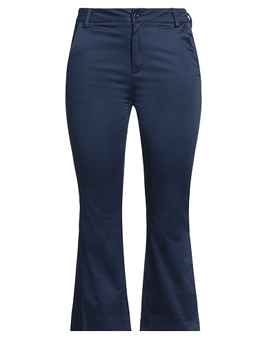 FRANKIE MORELLO Pantalone Blu notte 97% Cotone, 3% Elastan