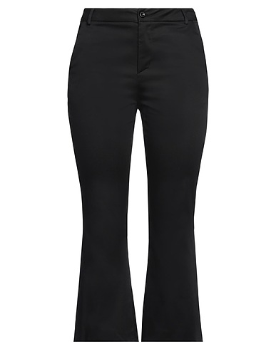 FRANKIE MORELLO Pantalone Nero 97% Cotone, 3% Elastan