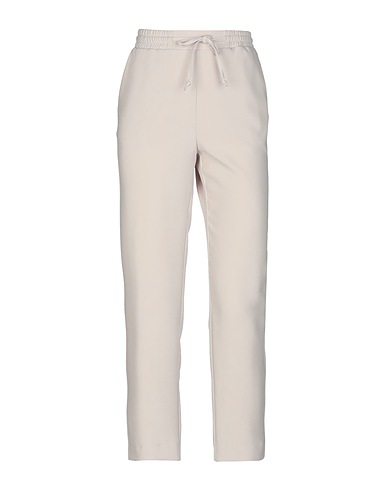 ROSSOPURO Casual trouser Light grey 93% Polyester, 7% Elastane