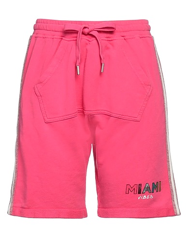 HAPPINESS Shorts & Bermuda Fuchsia 100% Cotton