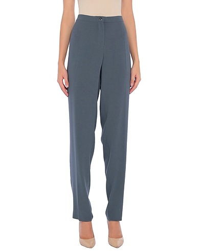 DIANA GALLESI Casual trouser Lead 87% Acetate, 13% Polyester