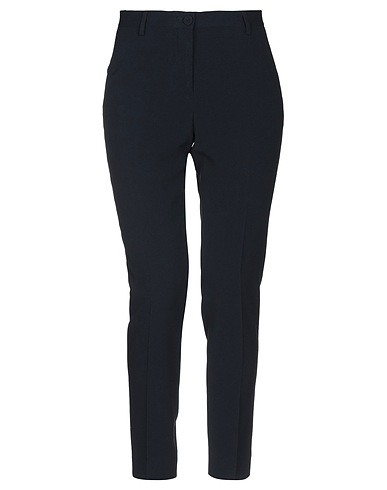 BRIAN DALES Casual trouser Midnight blue 66% Acetate, 31% Viscose, 3% Elastane