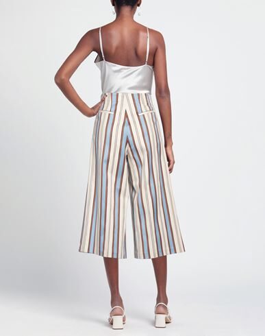 Seventy Sergio Tegon 10 Collection Cropped Pants In White
