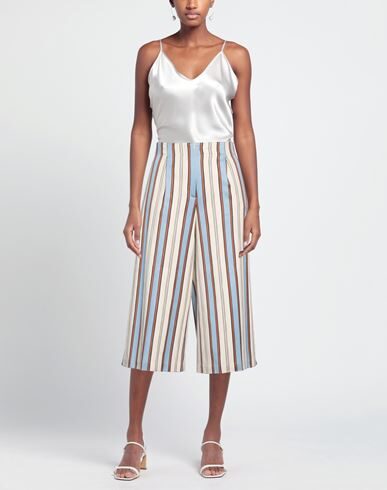Seventy Sergio Tegon 10 Collection Cropped Pants In White