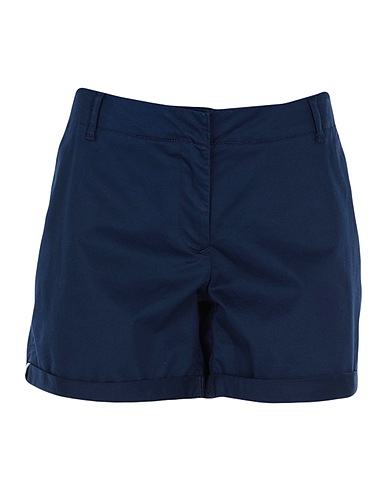 TOMMY JEANS Shorts & Bermuda Midnight blue 97% Cotton, 3% Elastane